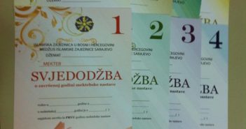 SVEČANOST POVODOM ZAVRŠETKA MEKTEBSKE GODINE