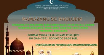RAMAZANU SE RADUJEM!