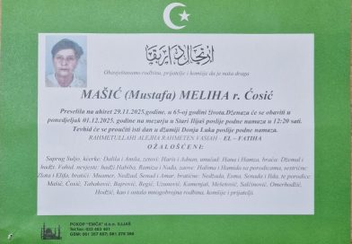Mašić (Mustafa) Meliha rođena Ćosić