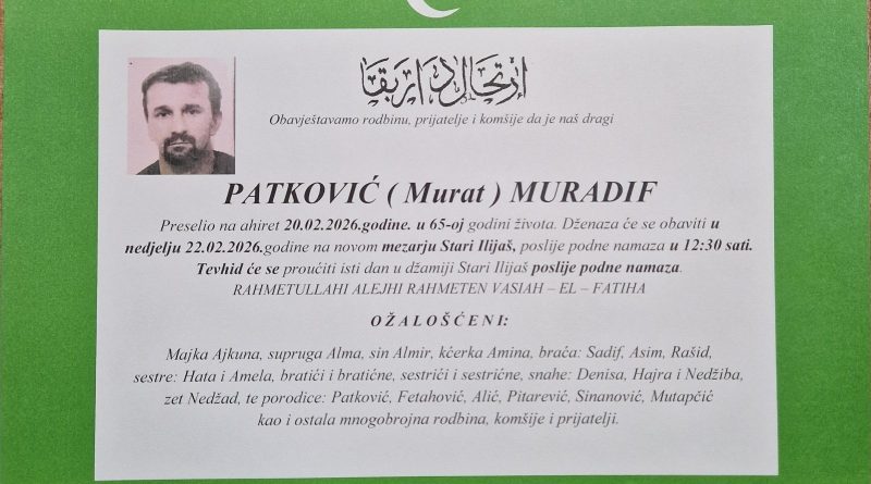 Patković (Murat) Muradif