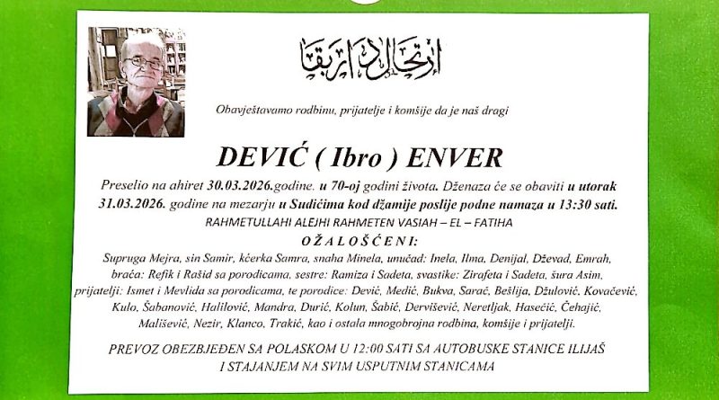 Dević (Ibro) Enver